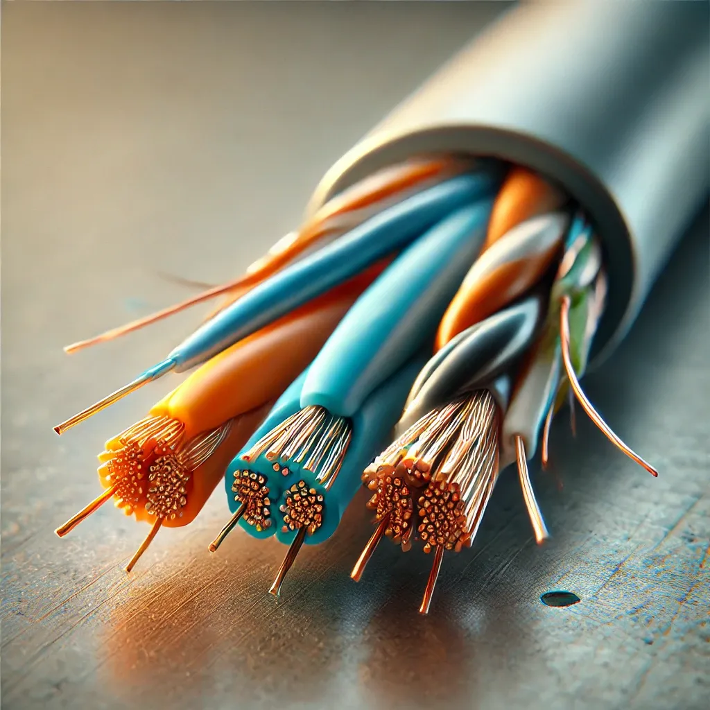 Прием кабеля 