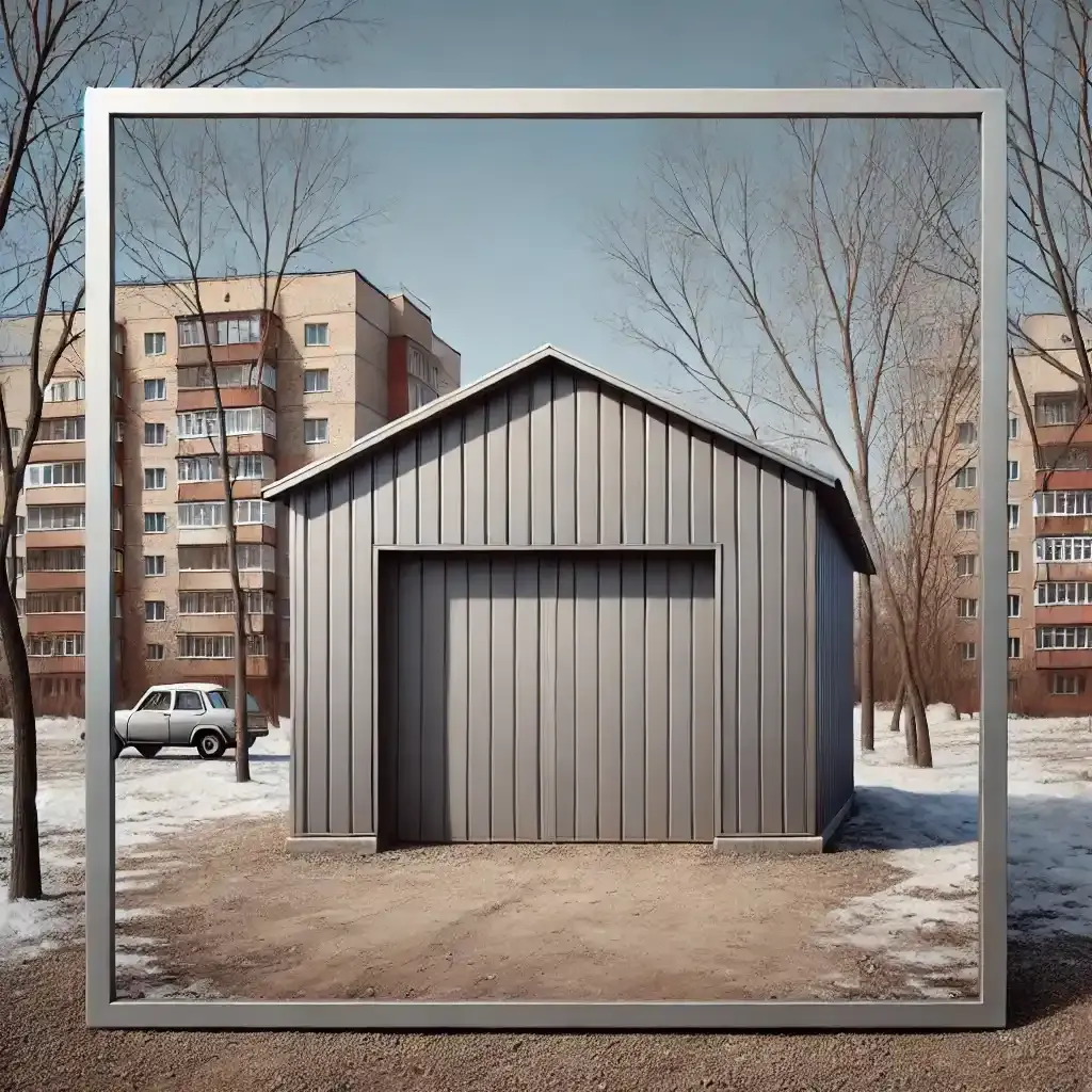 Демонтаж гаражей