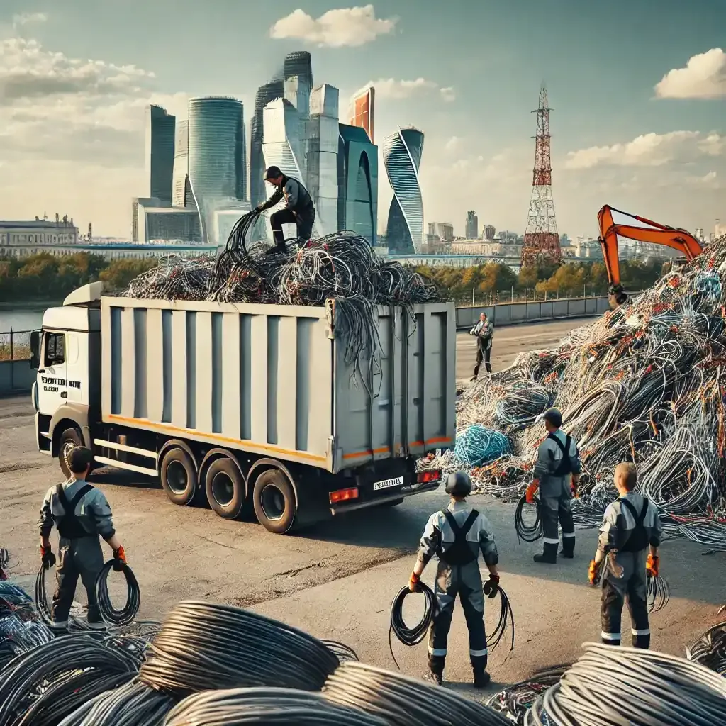 Вывоз кабеля